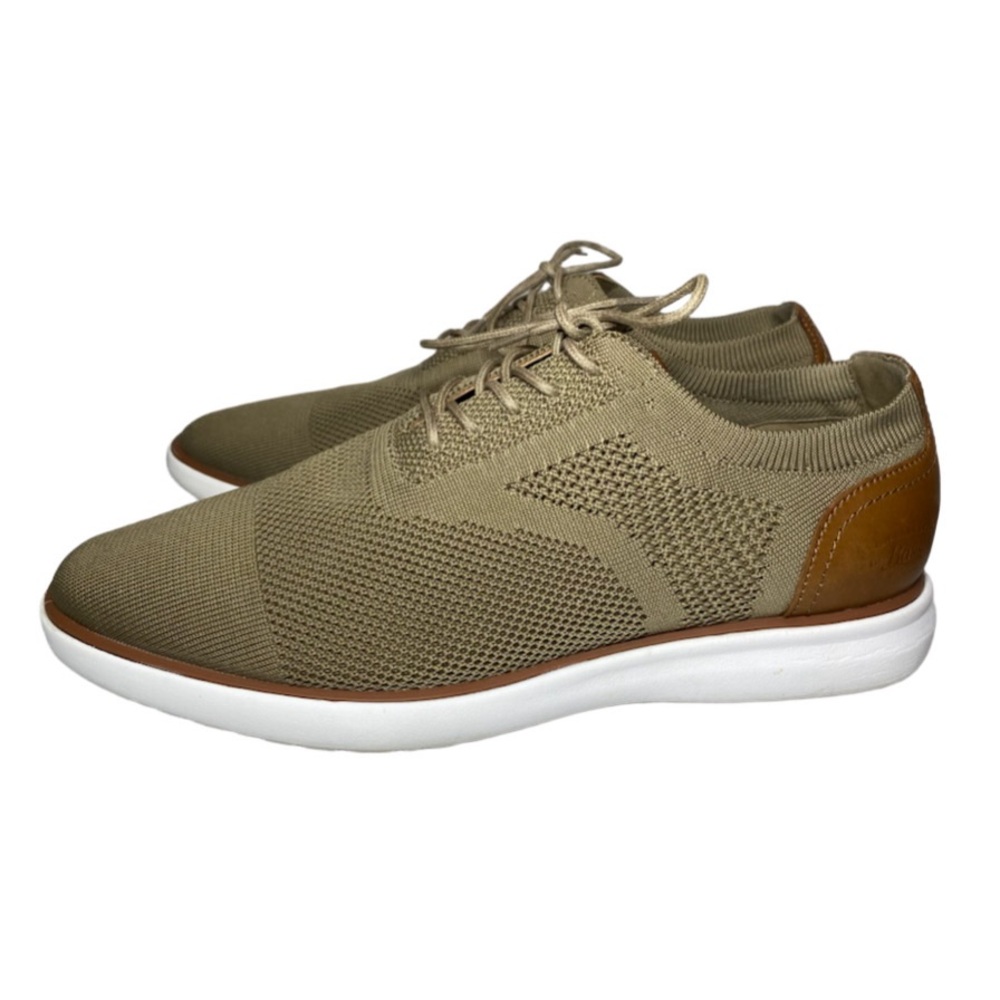 G.H Bass & Co Shoes Men’s Size 9 Tan Lace Up Oxford Textile Sneakers 713210451